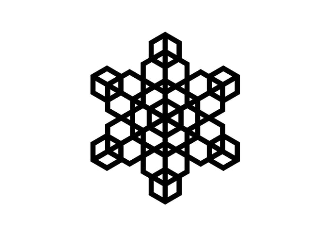 Black and White Geometric