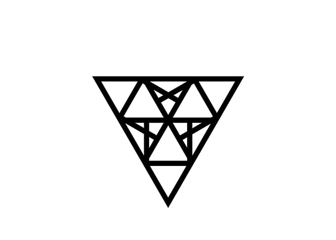 Black and White Geometric