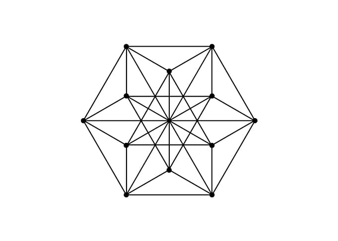 Black Geometric Glyph Rune