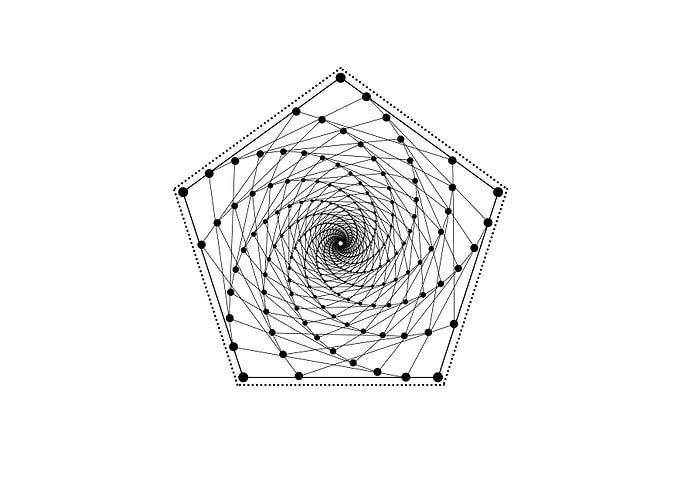 Black Geometric Glyph Rune