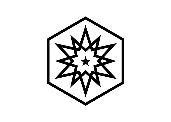 Black Sacred Geometry Rune