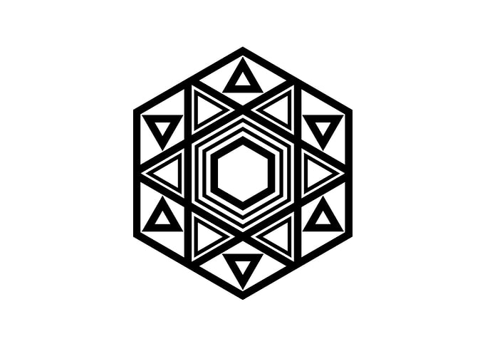 Minimalist Geometric Glyph