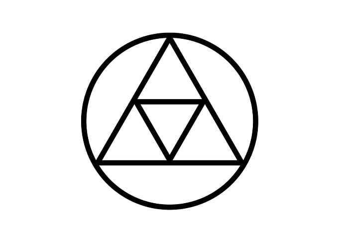 Black Glyph Mandala Rune