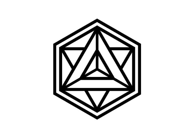Minimalist Geometric Glyph
