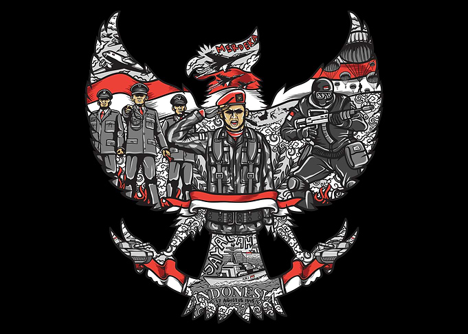 garuda pancasila military