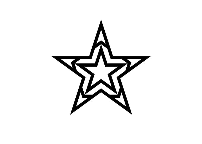 Black Sacred Geometry Rune