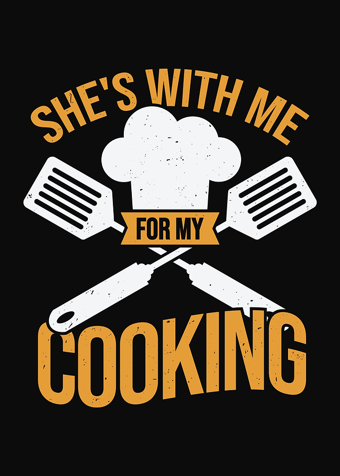 Funny Cooking Chef Design