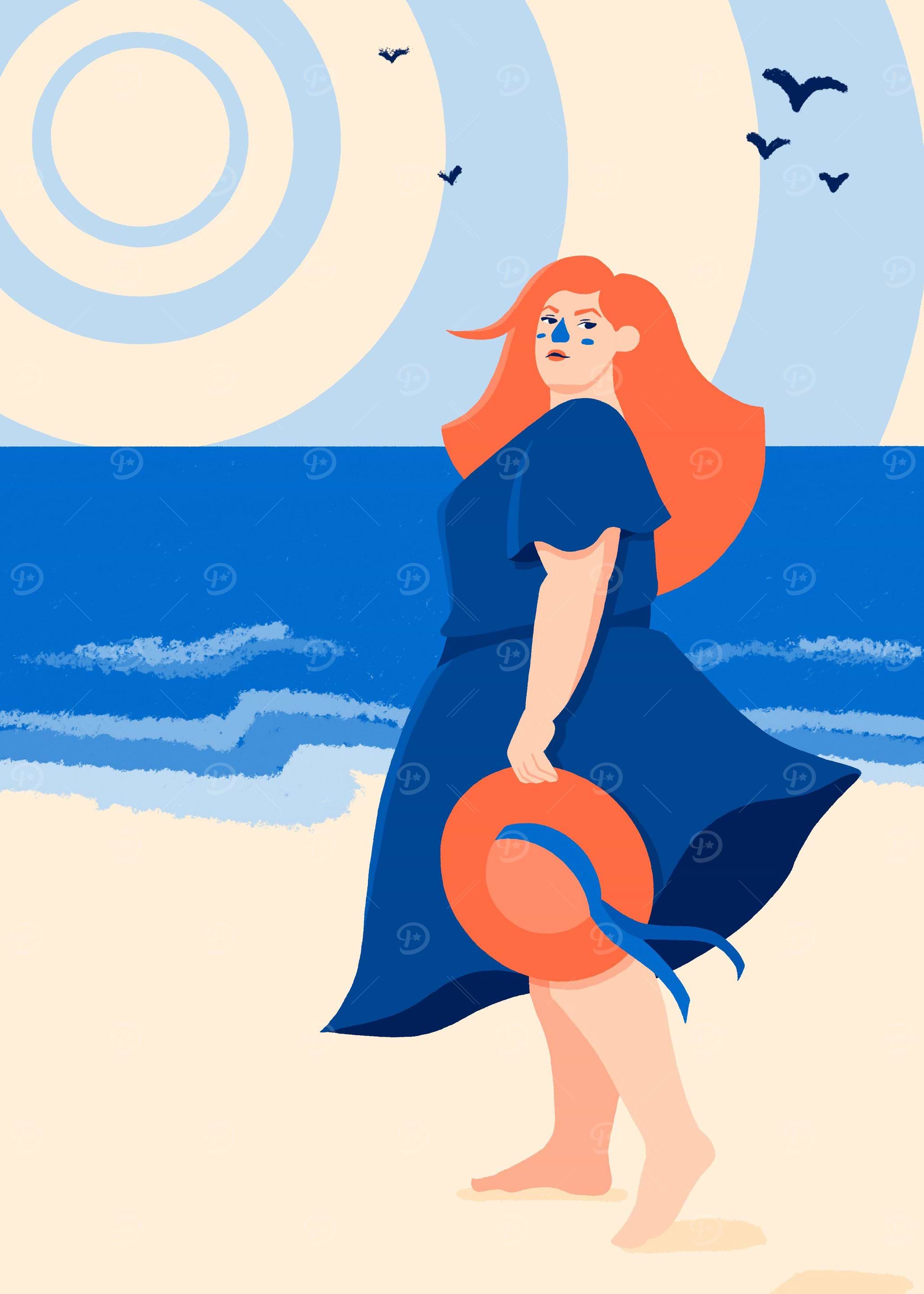 Day on a beach