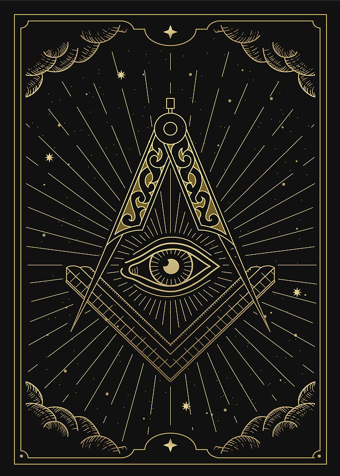 Tarot card The square