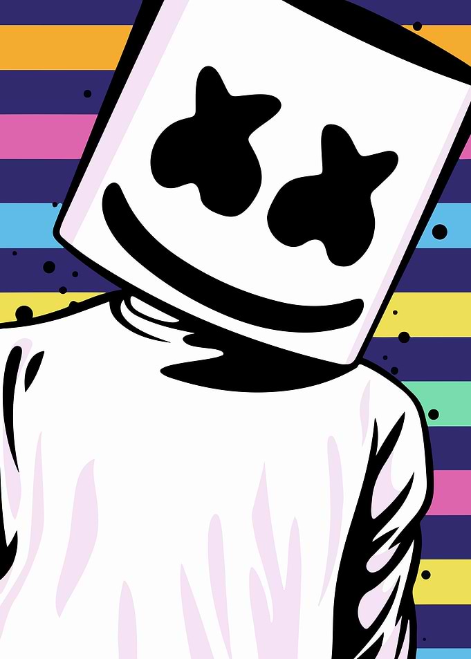 Marshmello pop art