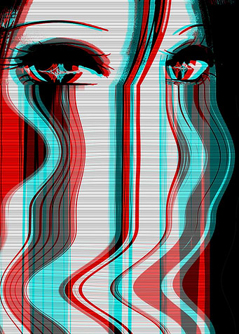 Sad Anime Girl Vaporwave