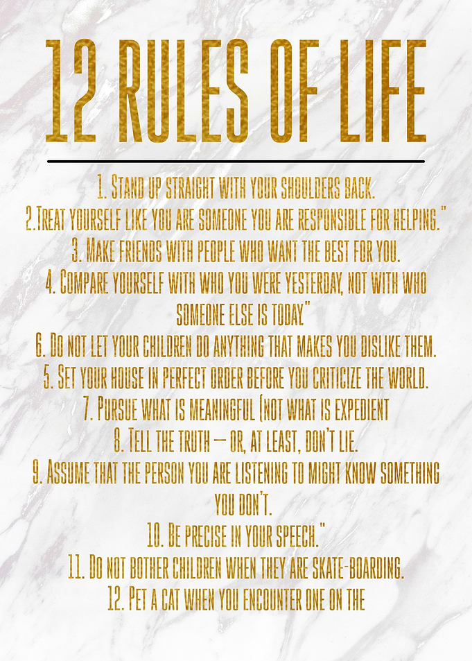 12 rules of life