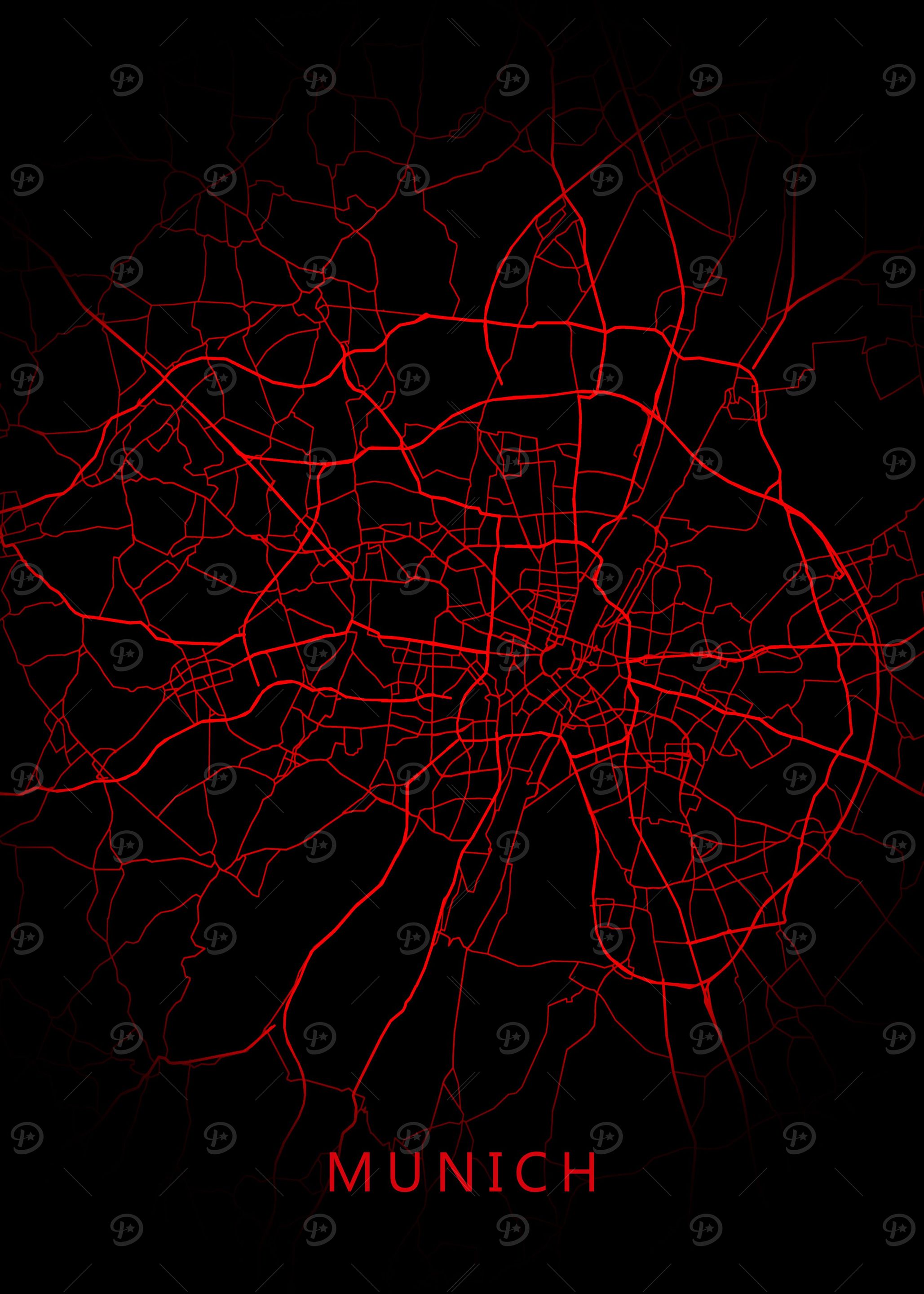 map munich
