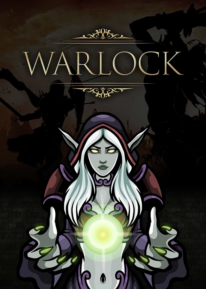 Warlock Gamer Class Dark