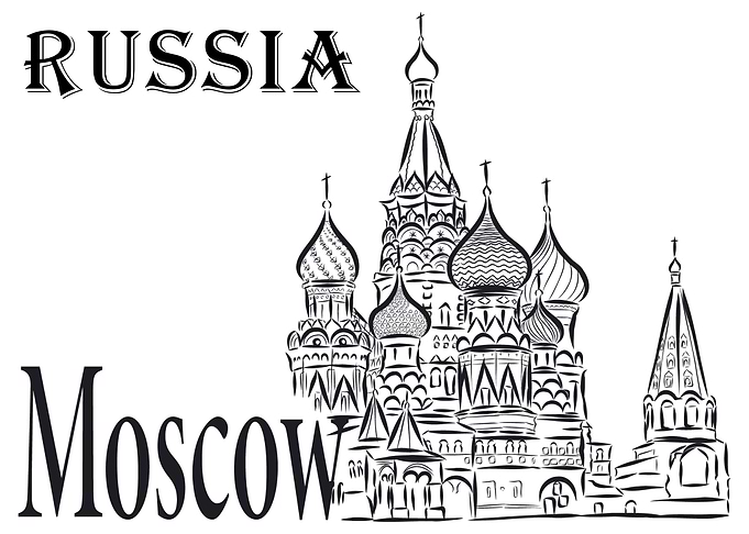 Moscow City Kremlin Russia