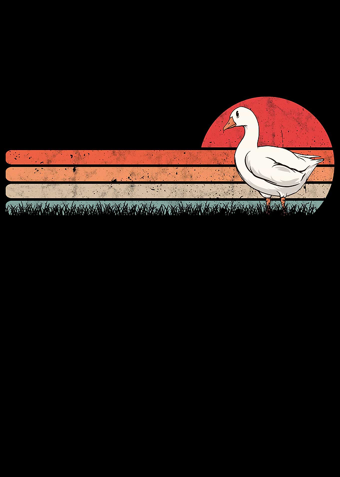 Geese Retro Goose Vintage