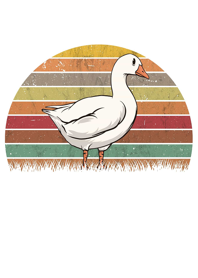 Geese Retro Goose Vintage