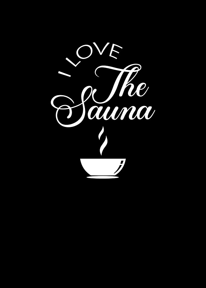 I love the sauna