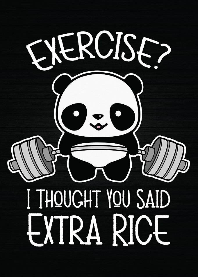 Exercise Extra Rice Panda