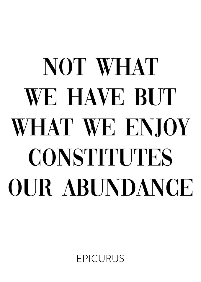 Epicurus Quote