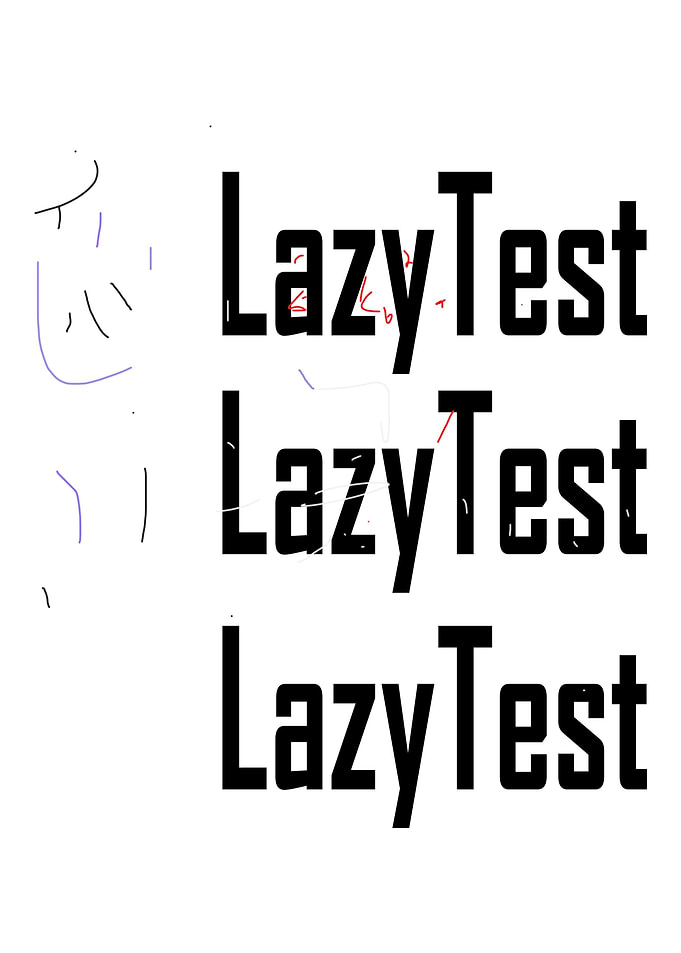 Random Design to test the