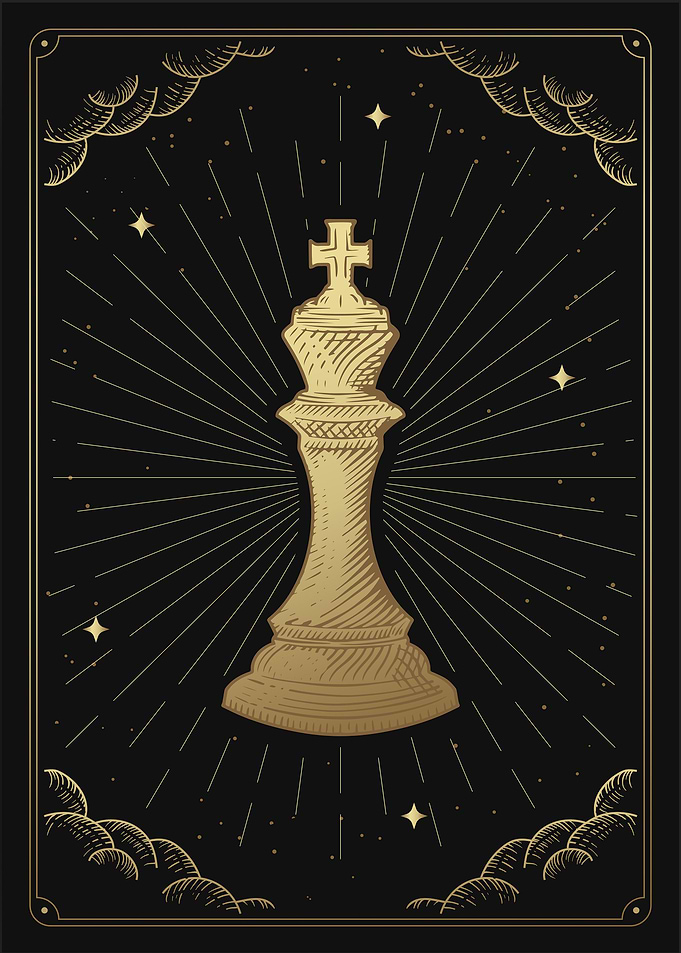 King or emperor tarot card