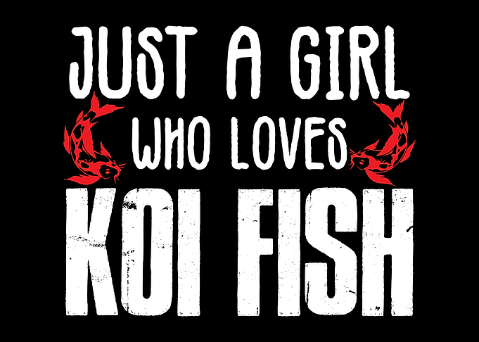 Koi Fish Girl Joke Saying