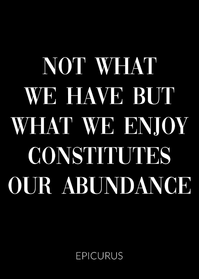 Epicurus Quote
