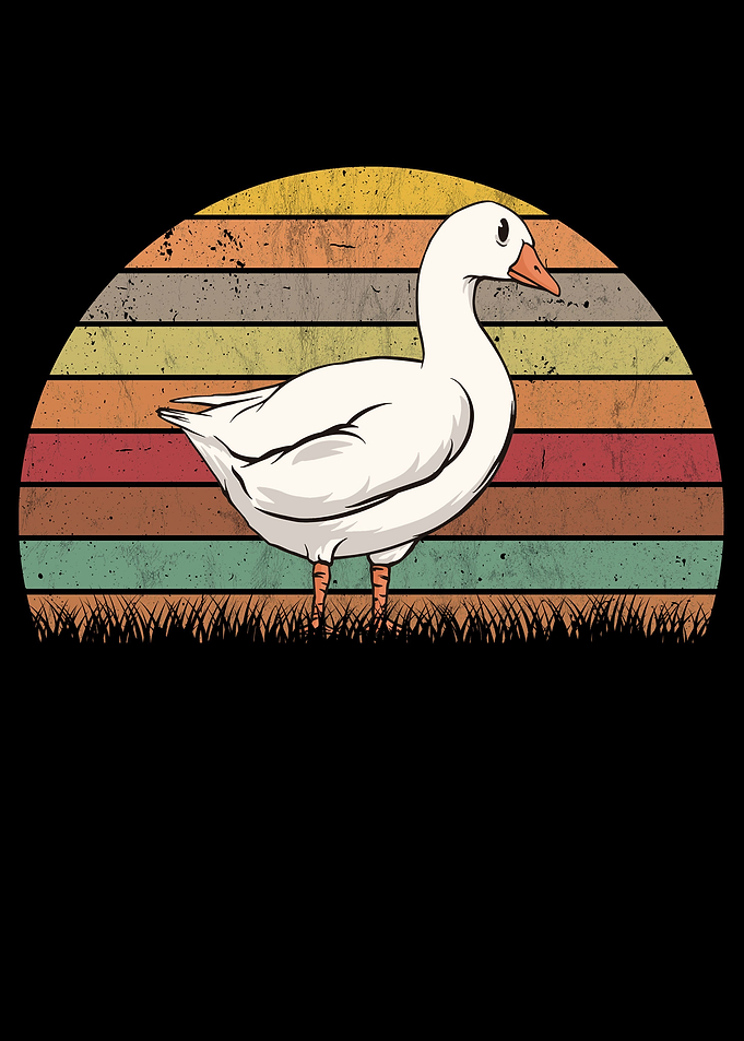 Geese Retro Goose Vintage