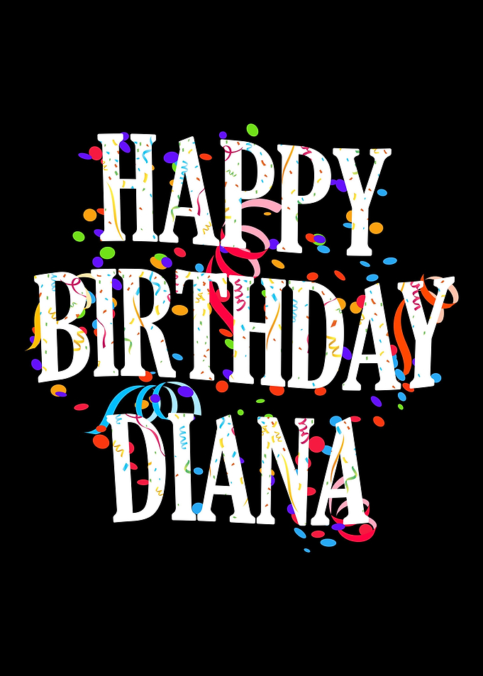 Happy Birthday Diana