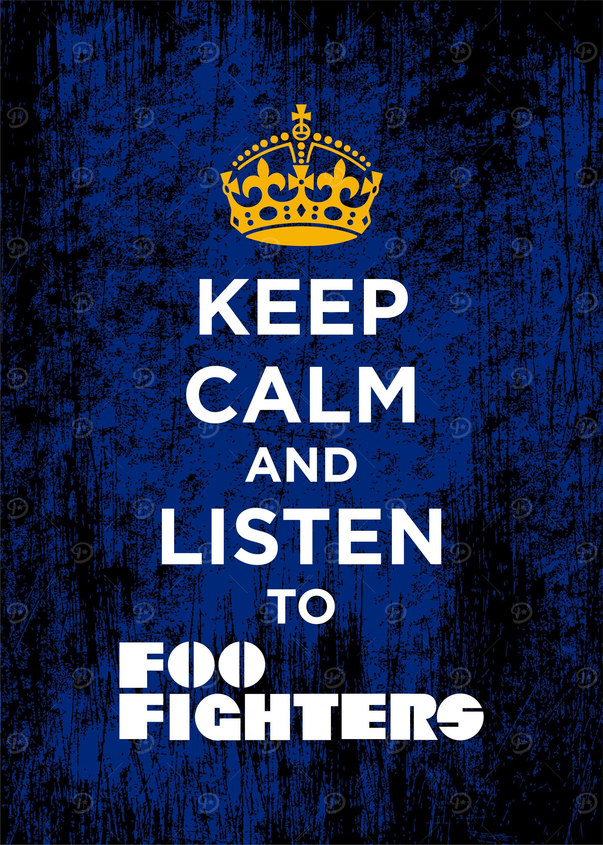 keep calm foo fighter