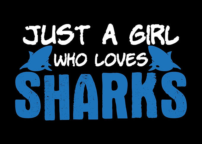 Shark Girl Saying Joke