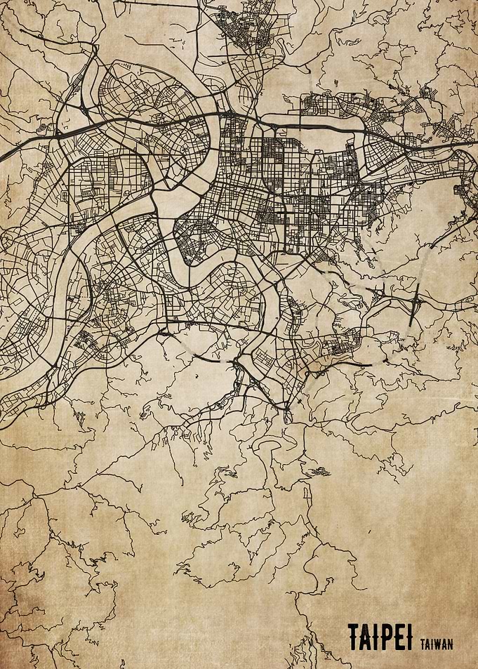 TAIPEH TAIWAN CITY MAP