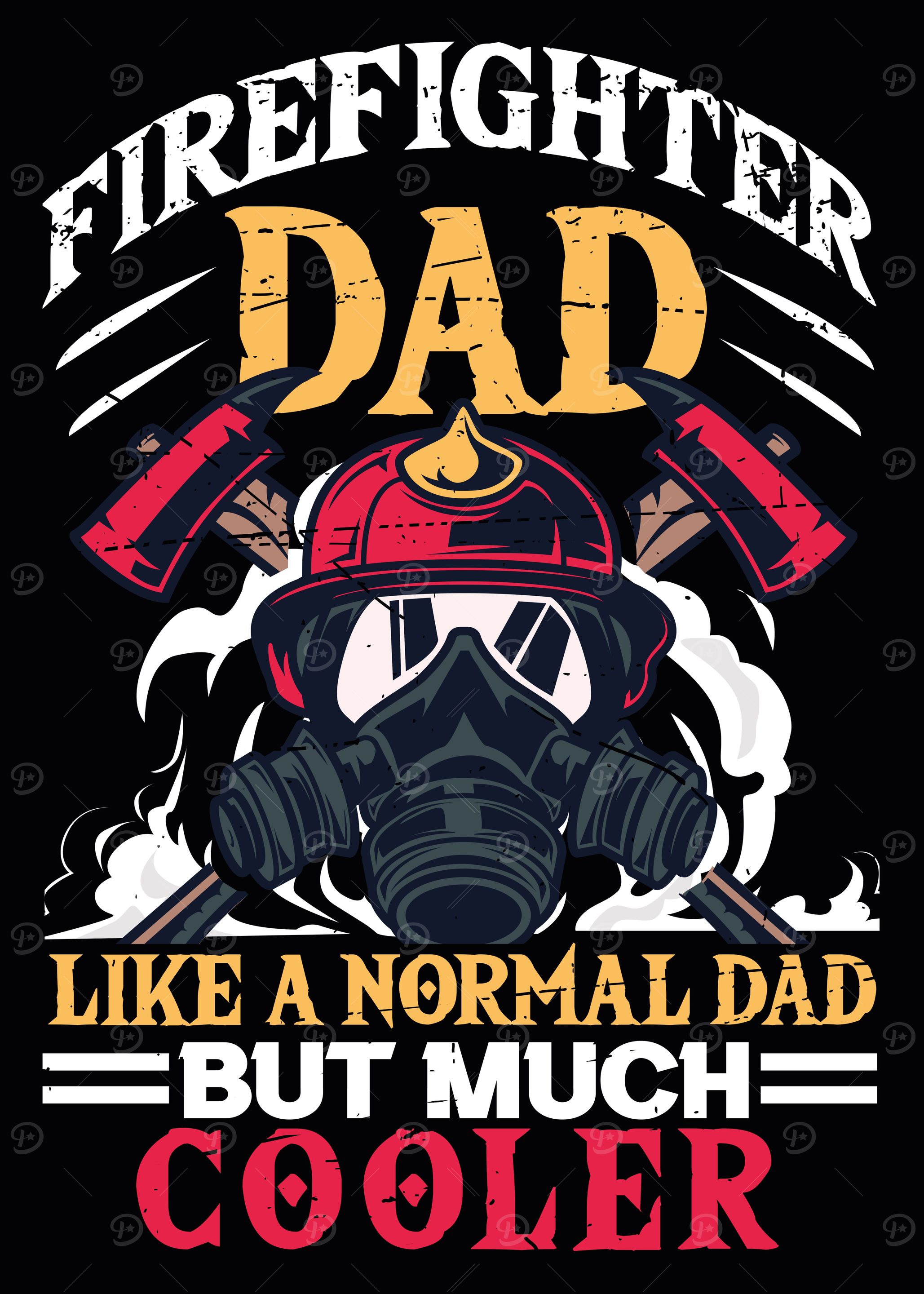 Fireman firefighter dad