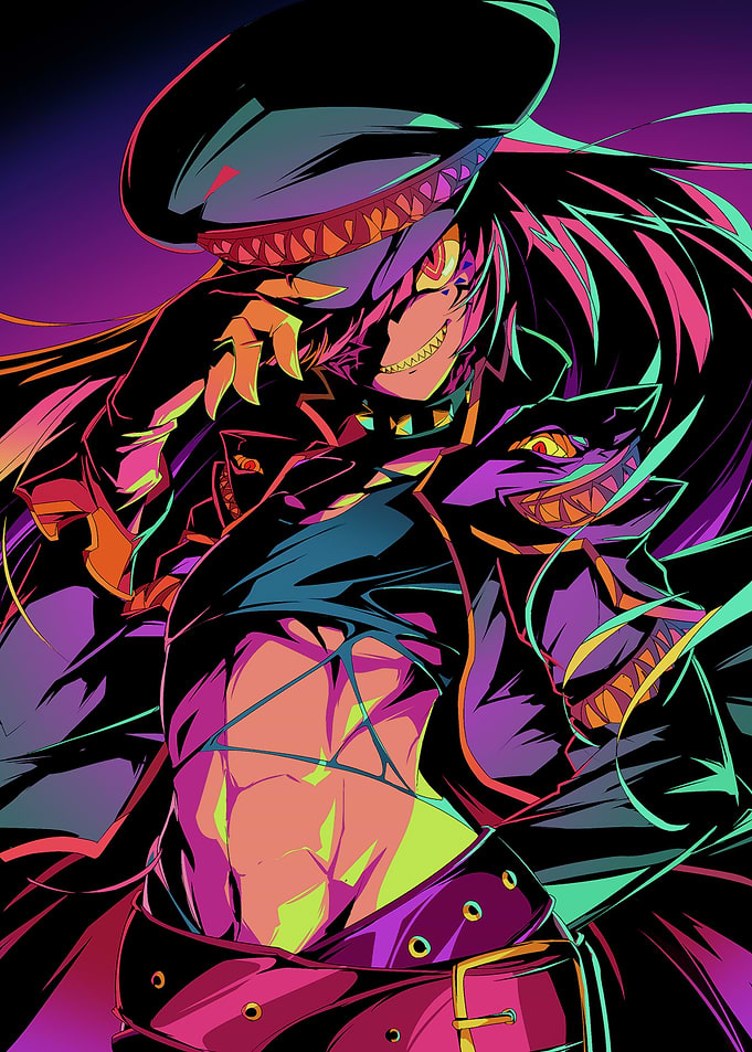 Girl Popcollor Art