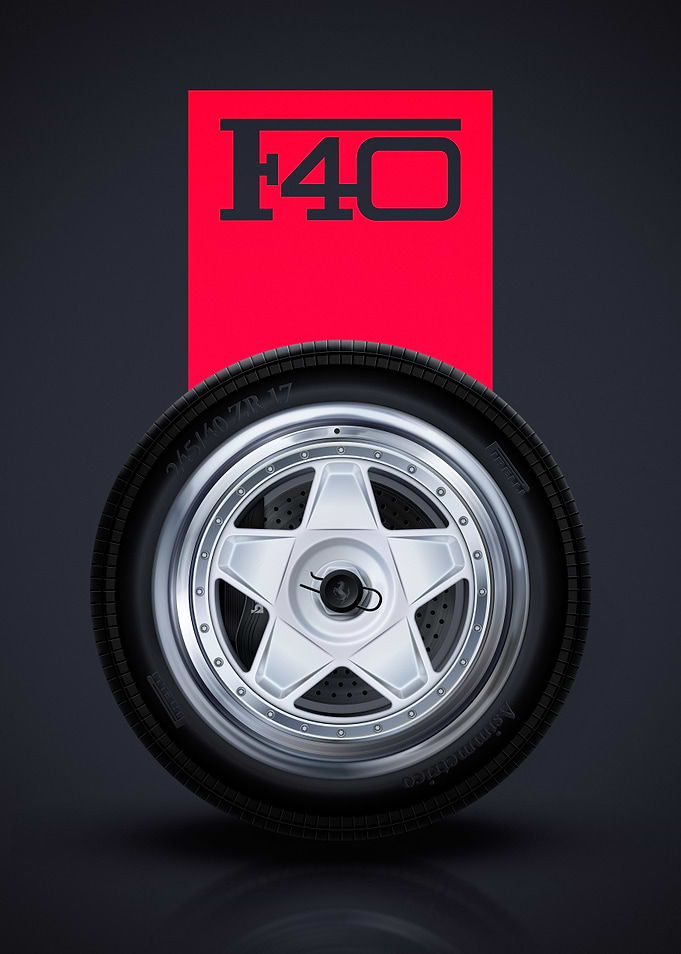 F40 WHEEL
