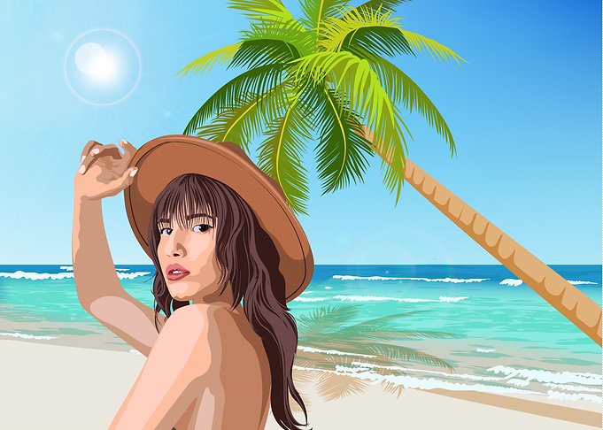 Beach holiday pop