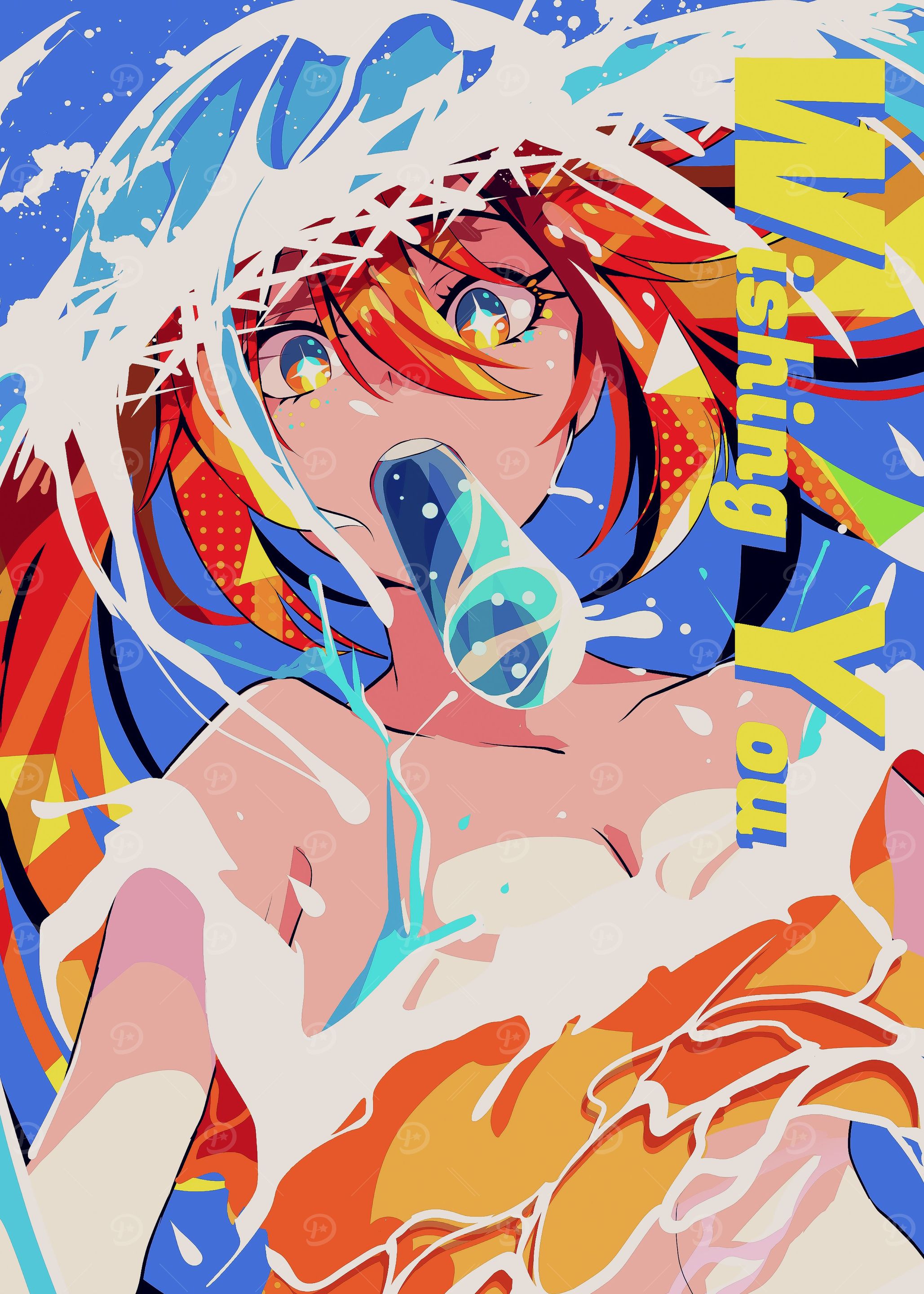 Girl Popcollor Art