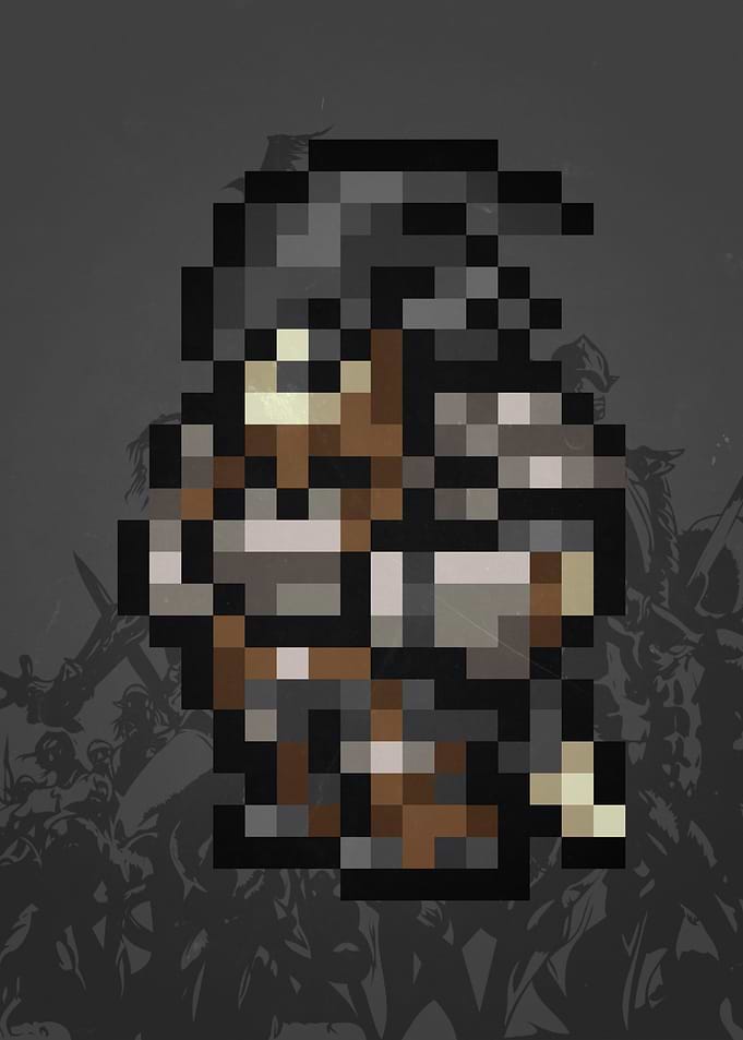 FF XI ZEID Pixel Sprite