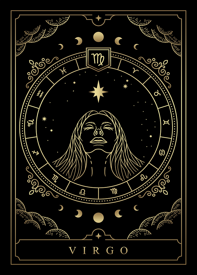 Virgin Tarot card