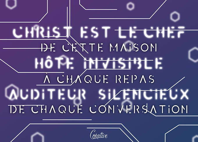 Christ est le chef