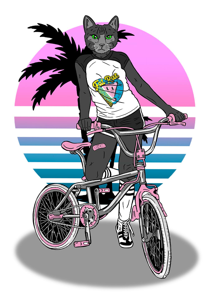 Biker Cat