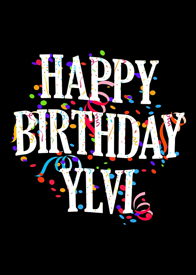 Happy Birthday Ylvi
