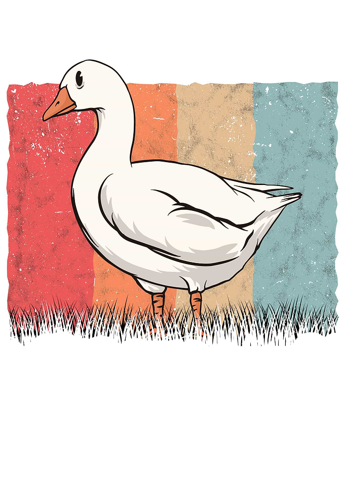 Geese Retro Goose Vintage