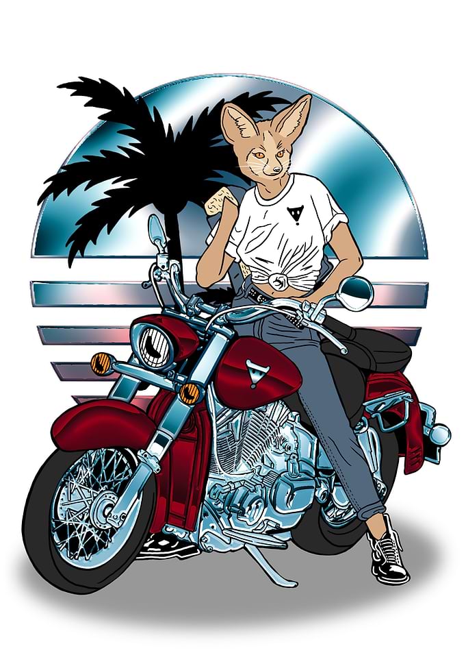 Desert Fox Biker