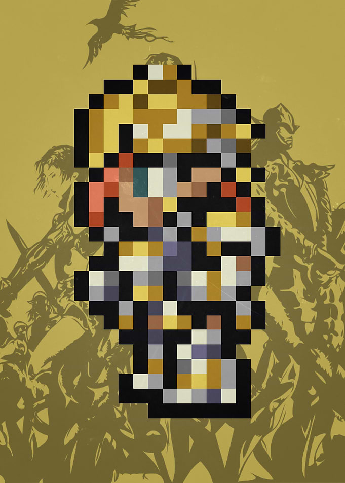 FF XI CURILLA Pixel Sprite