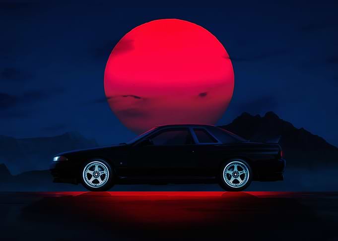 Retro Racing Car