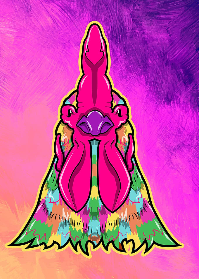 Chicken Cock Splash