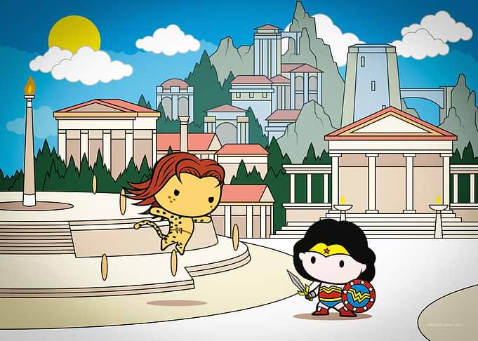 Wonder Woman and Cheetah