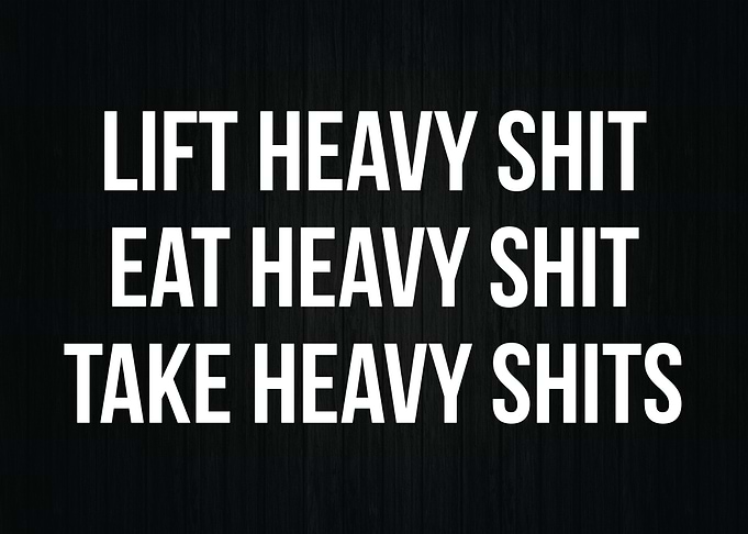 Lift Heavy Eat Heavy